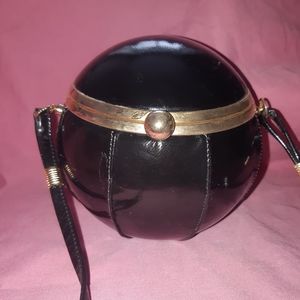 Vintage Mona Lisa Globe Purse - West Germany